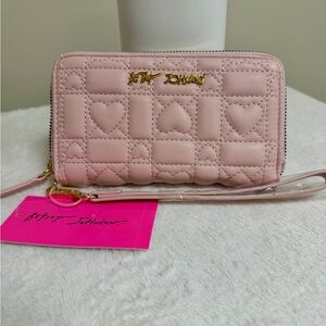 Betsey Johnson Zip Around Wallet